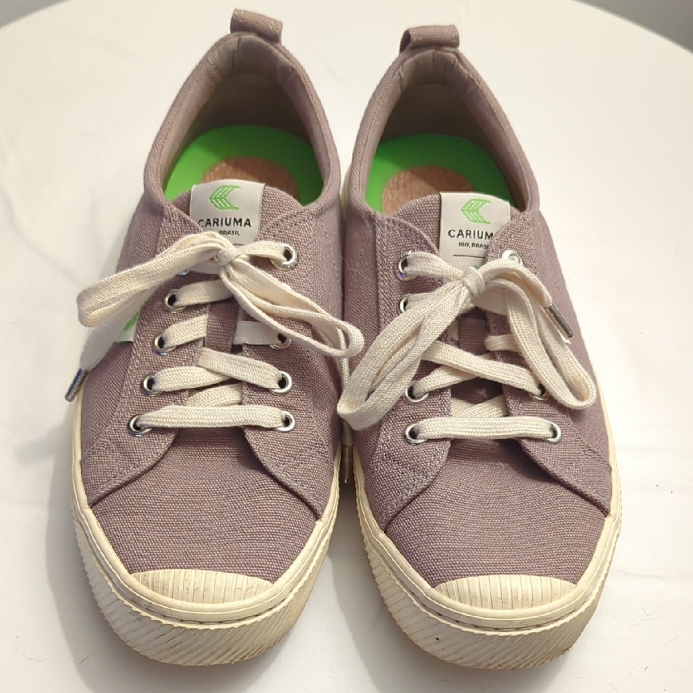 Cariuma OCA Low Mystic Grey Sneakers Women's SZ 9, Men's SZ 7.5